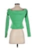 Zara Green Long Sleeve Blouse Size S - photo 2