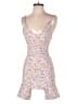 Skatie Floral White Purple Romper Size L - photo 1