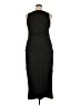 Unbranded 100% Polyester Solid Black Cocktail Dress Size 2XL - photo 2