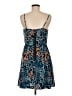 Kensie 100% Polyester Print Blue Cocktail Dress Size M - photo 2