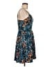 Kensie 100% Polyester Print Blue Cocktail Dress Size M - photo 4