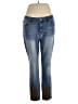 Ashley Stewart Paisley Blue Jeans Size 16 - photo 1