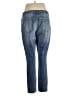 Ashley Stewart Paisley Blue Jeans Size 16 - photo 2