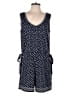 Max Studio Polka Dots Blue Romper Size M - photo 1