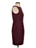 AGB Solid Burgundy Casual Dress Size 4 (petite) - photo 4