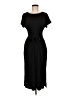 Cato Solid Black Casual Dress Size M - photo 1
