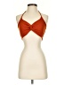 Shein Orange Sleeveless Top Size 2 - photo 1