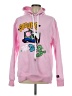 Assorted Brands 100% Polyester Pink Pullover Hoodie Size M - photo 1