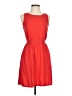 Unbranded Solid Red Casual Dress Size XS - photo 1