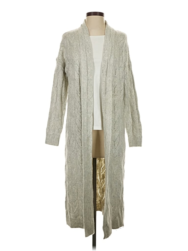 Pre-owned J By Joie Cardigan Sweater In Gray