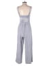 Old Navy Checkered-gingham Gray Blue Jumpsuit Size XS - photo 2