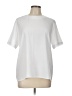 Notations White Short Sleeve Top Size L - photo 1