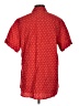 True Craft Polka Dots Red Short Sleeve Button-Down Shirt Size L - photo 2