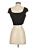 PUBLIK Black Short Sleeve Top Size S - photo 2
