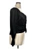 Express Black 3/4 Sleeve Top Size XL - photo 4