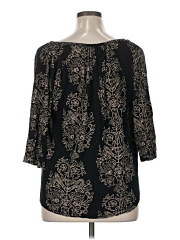 Lucky Brand 3/4 Sleeve Blouse (view 2)
