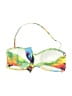 ABS Allen Schwartz Tropical Green Swimsuit Top Size 8 - photo 2