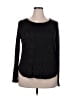 Mudd Black Long Sleeve T-Shirt Size 20 - photo 1