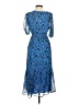 Old Navy 100% Polyester Blue Cocktail Dress Size XS - photo 2