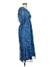 Old Navy 100% Polyester Blue Cocktail Dress Size XS - photo 4