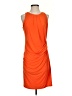 MICHAEL Michael Kors Solid Orange Cocktail Dress Size S - photo 1