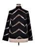 Unbranded 100% Polyester Chevron-herringbone Black Long Sleeve Blouse Size XXL - photo 2