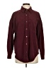 Unbranded 100% Polyester Burgundy Long Sleeve Blouse Size S - photo 1