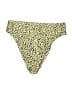 Volcom Animal Print Gold Swimsuit Bottoms Size L - photo 1
