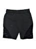 Shein 100% Polyester Graphic Black Athletic Shorts Size 6 - photo 1