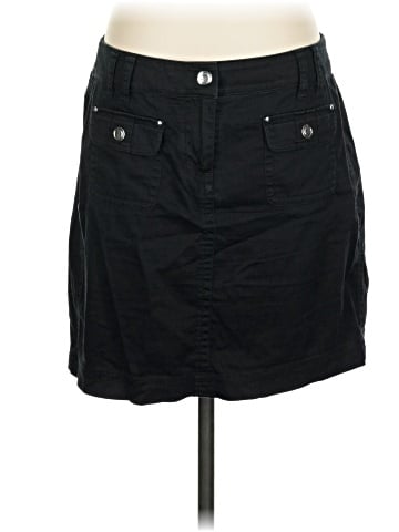 White House Black Market Denim Skirt (view 1)
