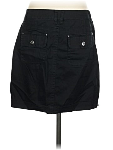 White House Black Market Denim Skirt (view 2)