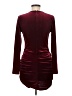 Unbranded 100% Polyester Burgundy Cocktail Dress Size M - photo 2