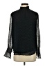 Ann Taylor 100% Polyester Black Long Sleeve Blouse Size S - photo 1