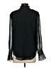 Ann Taylor 100% Polyester Black Long Sleeve Blouse Size S - photo 2