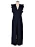 Whistles Solid Blue Jumpsuit Size 8 - photo 1