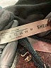 Shein Tweed Black Swimsuit Top Size M - photo 3