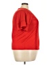 Como Blu Red Short Sleeve Top Size 2X - photo 4