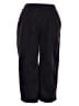 Unbranded 100% Polyester Solid Black Casual Pants Size 3X - photo 1