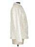 Cherokee 100% Polyester Ivory White Faux Fur Jacket Size L - photo 4