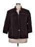Doncaster Sport Solid Brown Blazer Size 20 - photo 1