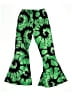 Ruffle Girl Floral Green Casual Pants Size 4XL - photo 2