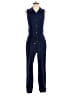 Charlotte Russe Solid Blue Jumpsuit Size S - photo 1
