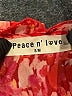 Peach Love 100% Polyester Paisley Red Cocktail Dress Size S - photo 7