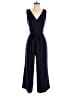 J.Crew 100% Polyester Solid Blue Jumpsuit Size 0 - photo 1