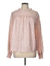 Shein 100% Polyester Pink Long Sleeve Blouse Size L - photo 1
