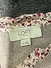 Ann Taylor LOFT Outlet 100% Cotton Tweed Tan Pullover Sweater Size M - photo 7