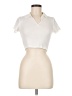 Aeropostale Ivory Short Sleeve Top Size M - photo 1