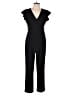 DKNY Solid Black Jumpsuit Size 8 - photo 1
