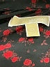 MICHAEL Michael Kors 100% Polyester Floral Burgundy Red Long Sleeve Blouse Size 0X - photo 6