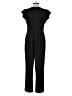 DKNY Solid Black Jumpsuit Size 8 - photo 2